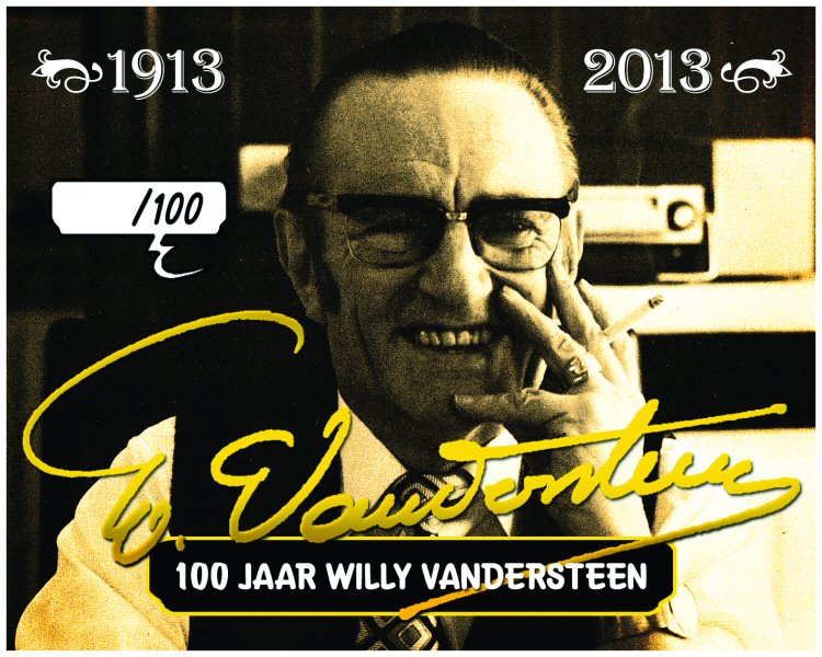 Label 100 jaar Willy Vandersteen
