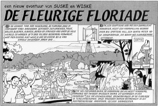 Aankondiging De fleurige Floriade