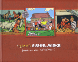 Cover '65 jaar Suske en Wiske: kinderen van Kalmthout'