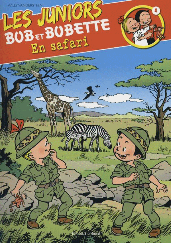 Les juniors Bob et Bobette, no. 4: En safari