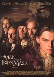 Affiche voor 'The man in the iron mask'