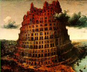 De toren van Babel door Breughel