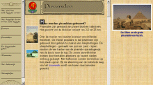 Screenshot van de site