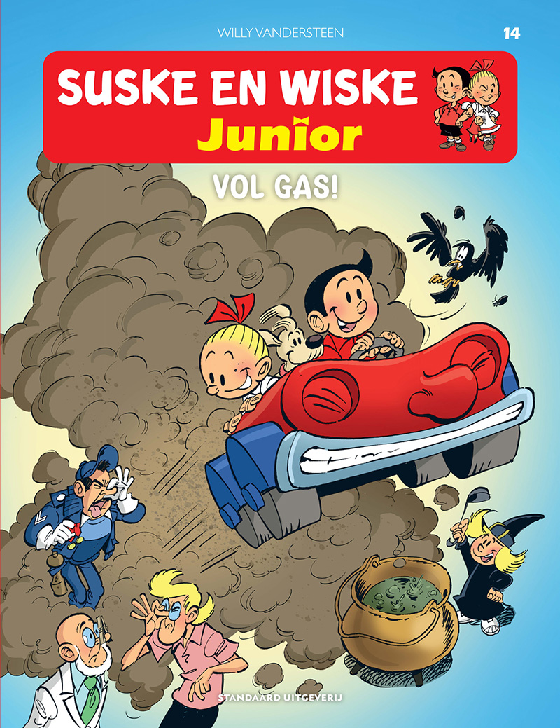 Suske en Wiske Junior 14: Vol gas!