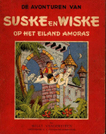 De eerste albumuitgave van 'Op het eiland Amoras'