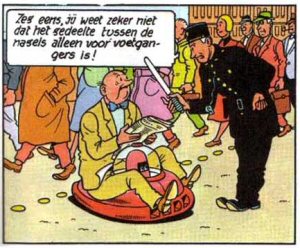 Scene uit 'De gezanten van Mars'