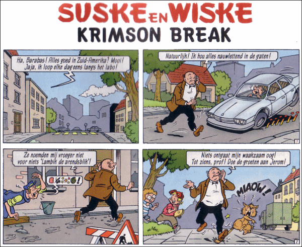 Het begin van 'Krimson Break'