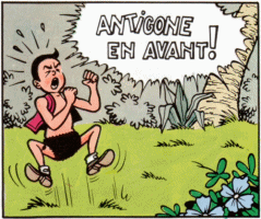 Frans: Antigone en avant!