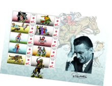 Postzegels 100 Jaar Willy Vandersteen