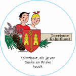 Sticker Groeten uit Kalmthout