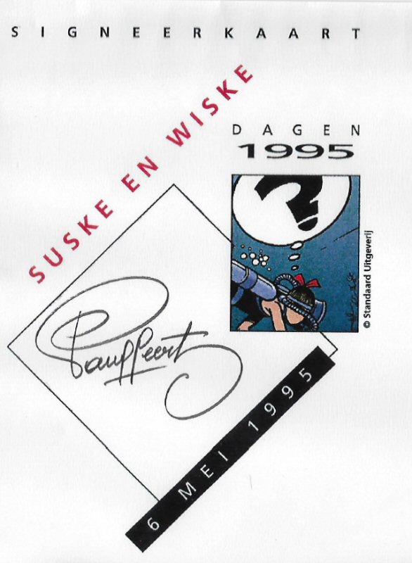 Signeerkaart 1995