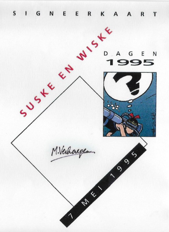 Signeerkaart 1995