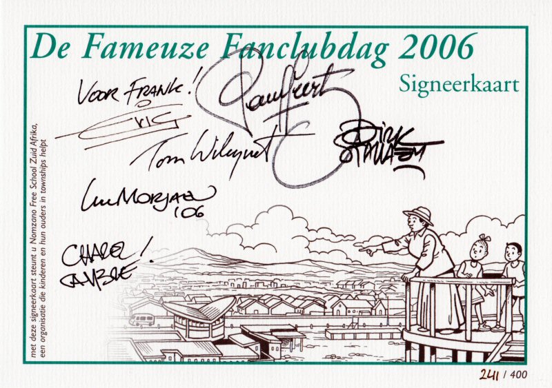 Signeerkaart 2006