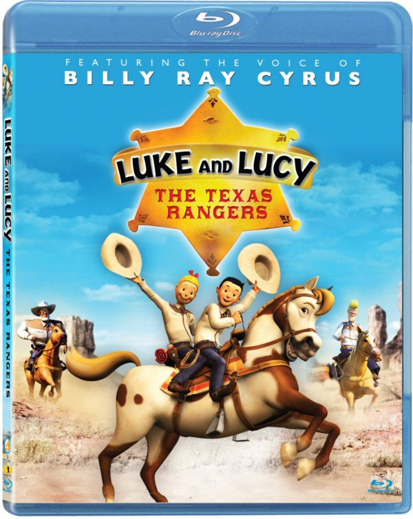 Engelse cover Blu-ray DVD 'The Texas Rangers'