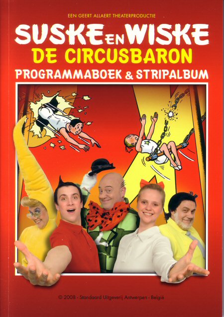 Programmaboek en stripalbum De circusbaron