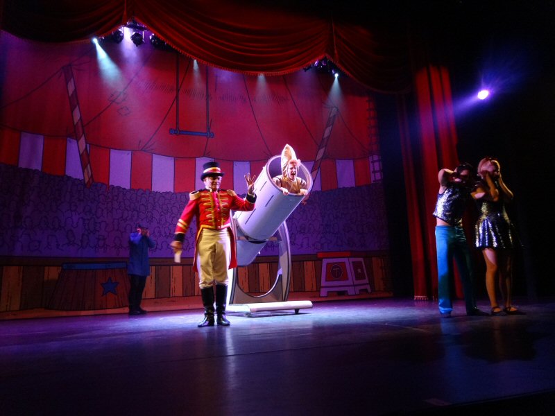 Scene uit De circusbaron