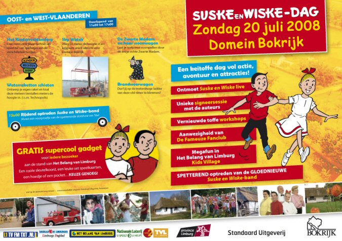Suske en Wiske-dag Bokrijk 2008
