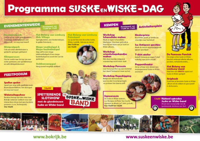 Suske en Wiske-dag Bokrijk 2008