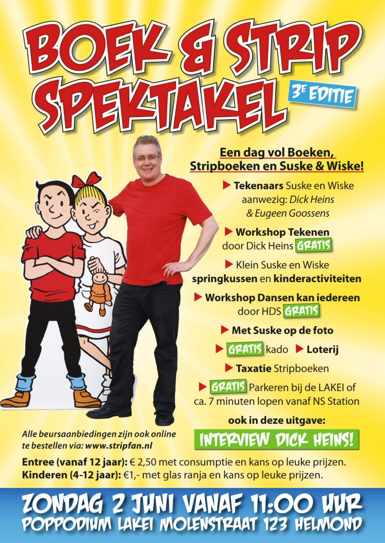 Strip-Boek-Spektakel juni 2013