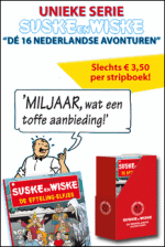 Suske en Wiske album-uitgaven voor De Telegraaf
