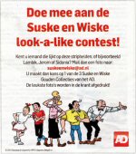 Advertentie voor look-a-like contest
