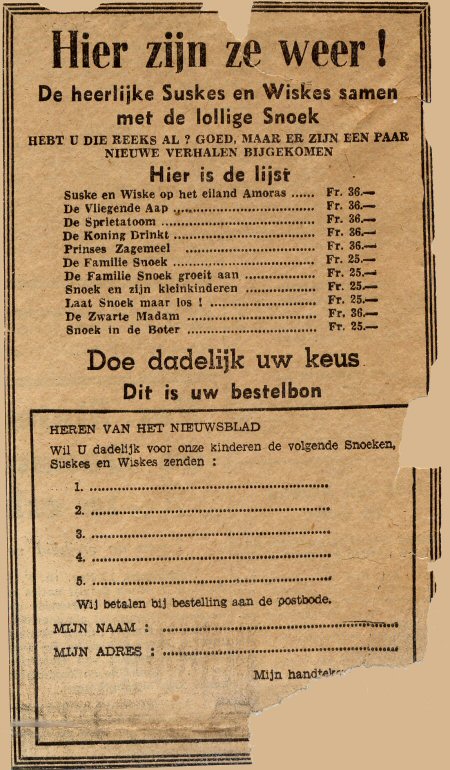 Het Nieuwsblad, 16 november 1949