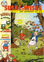 Suske en Wiske weekblad 2003, no. 43 (terugkeer van andere stripfiguren op het omslag)